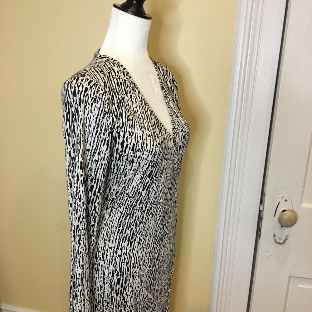 Banana Republic Faux Wrap Dress tiger animal print - Picture 10 of 14